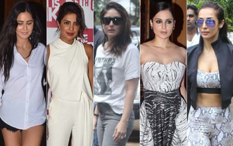 STUNNER OR BUMMER: Katrina Kaif, Priyanka Chopra Jonas, Kareena Kapoor Khan, Kangana Ranaut Or Malaika Arora?