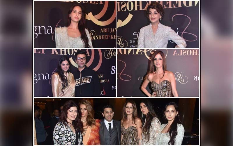 Deepika Padukone, Nora Fatehi, Sussanne Khan, Abhishek Bachchan Raise The Glamour Quotient At Abu Jani And Sandeep Khosla’s Fashion Show