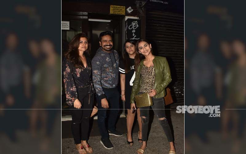 Ekta Kapoor, Krystle D'Souza And Ridhi Dogra Are All Smiles At Their Girls’ Night Out