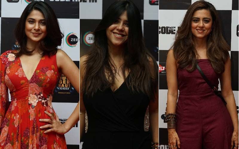 Jennifer Winget, Ekta Kapoor, Ridhi Dogra Put Their Best Fashion Foot Forward At Code M Success Bash