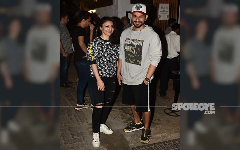After Celebrating Holi, Soha Ali Khan And Kunal Kemmu Step Out To Get Some Grub In The City