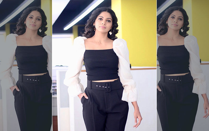 Pooja Sawant's New Look In A Formal Attire With Statement Sleeves Is Redefining Fashion