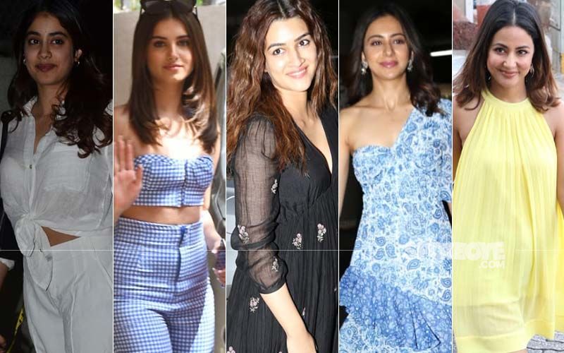 STUNNER OR BUMMER: Janhvi Kapoor, Tara Sutaria, Kriti Sanon, Rakul Preet Singh Or Hina Khan?