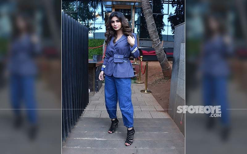 Mouni Roy Gets Spotted In Denim-On-Denim Outfit - Monday Motivation Or Blues?