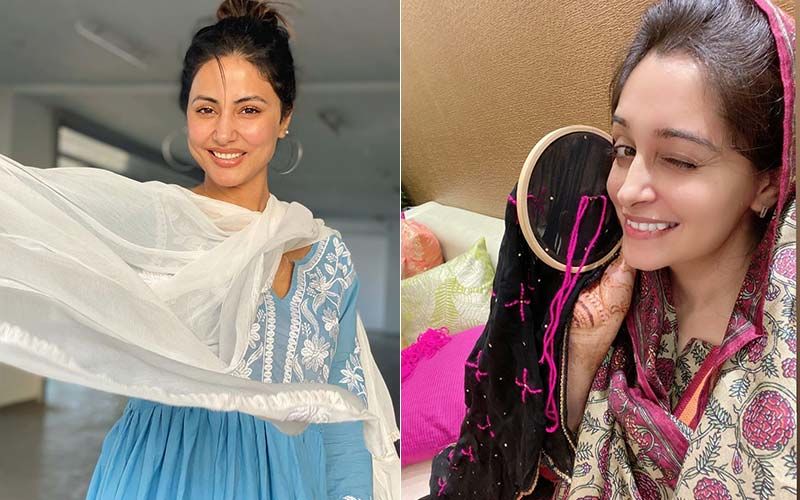 Happy Eid-Ul-Fitr 2020: Hina Khan And Dipika Kakar Pull Out Their Finest Clothes For The Festival
