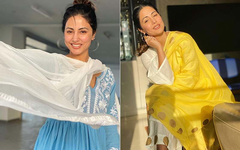 Hina Khan's Eid Celebration In Pics: From Making Biryani, Spotting The Chand From Her Gorgeous Balcony To Dressing Pretty