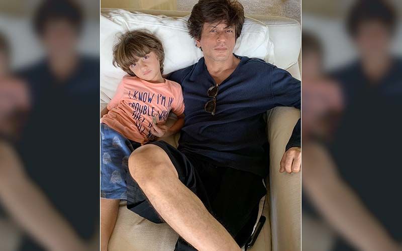 Shah Rukh Khan And Abram's Cutest Clicks That Prove They Are The Coolest Father-Son Duo In Town