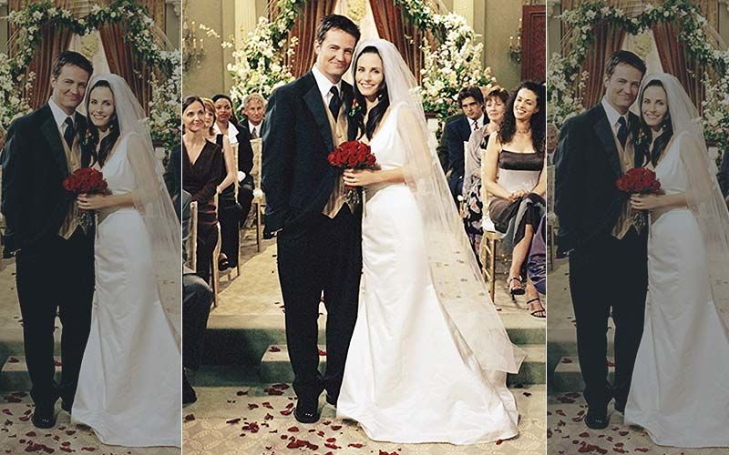 FRIENDS: Monica Geller- Chandler Bing Complete 19 Years Of Marriage; Check Out BTS Pic Of The Lovebirds From Their Wedding- PIC INSIDE