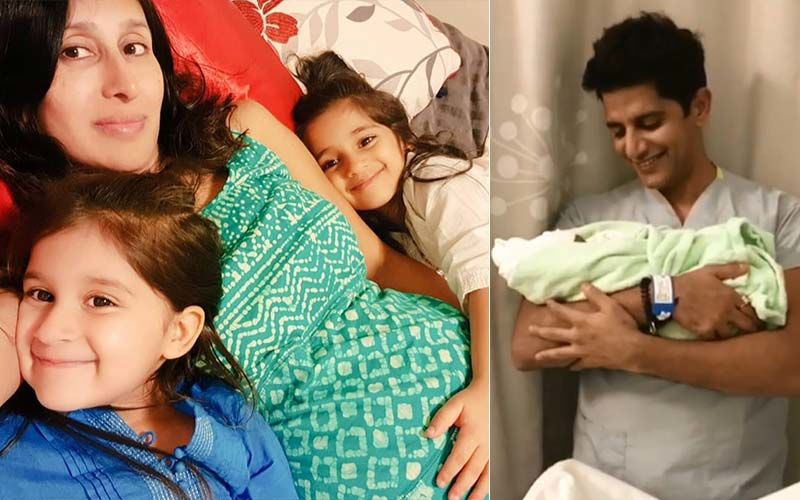Karanvir Bohra- Teejay Sidhu’s Daughter Vienna Can’t Stop Gushing Over Her Newborn Sister; Gazes Lovingly At The Little One In This ADORABLE Snap