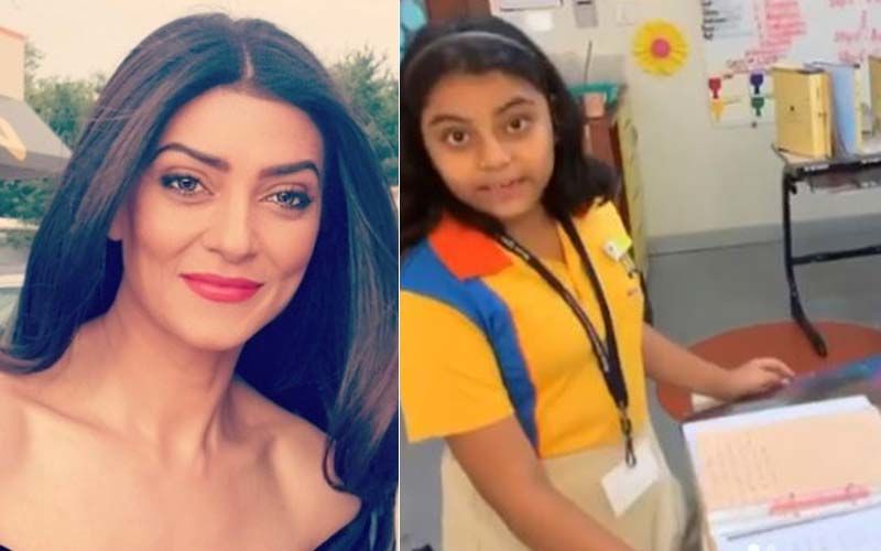Sushmita Sen Moved To Tears As Her Daughter Alisah Recites An Essay On Adoption; Netizens Laud The Actress For Raising Her Kids Right