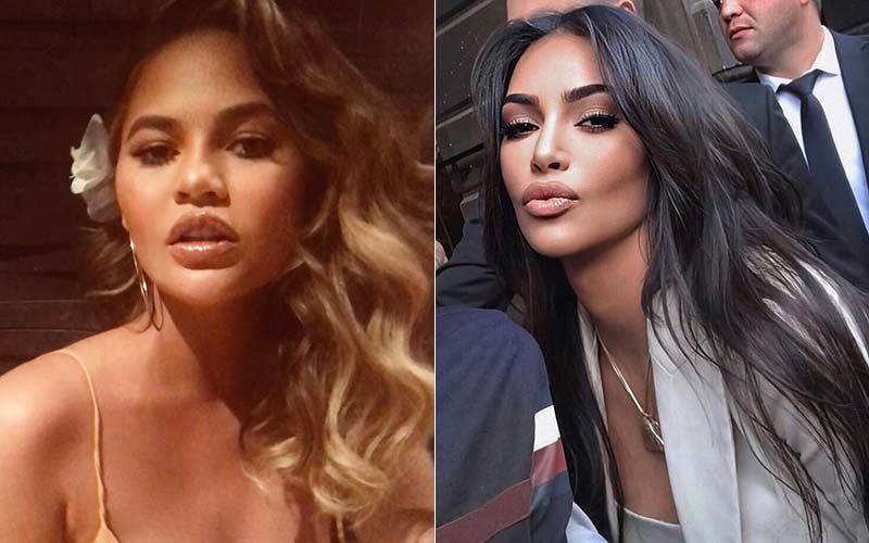 Chrissy Teigen Marks 10-Year Boob Job Anniversary With Pics In Lacy Lingerie; Says ‘I Really Want Them OUT'; Kim Kardashian Can't Stop Laughing