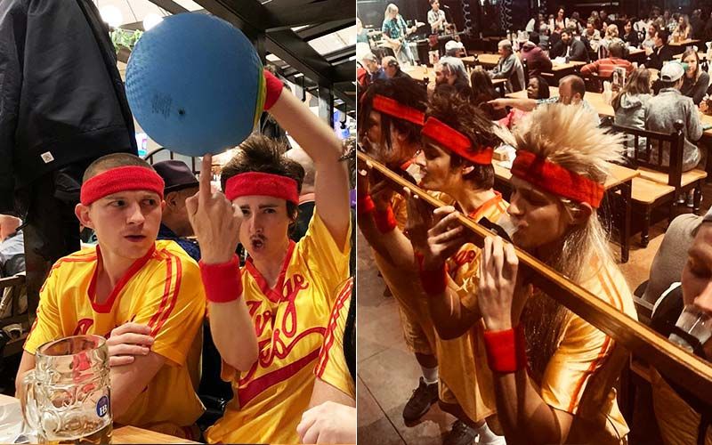 Spider-Man Tom Holland Is On An All-Boys Vacation; The Gang Has A Ball Of A Time Downing Tequila Shots- PICS