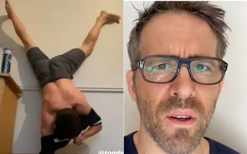 Spider-Man Tom Holland Nominates Ryan Reynolds For Shirtless Handstand Challenge; The Deadpool Star Has An EPIC Reaction-WATCH