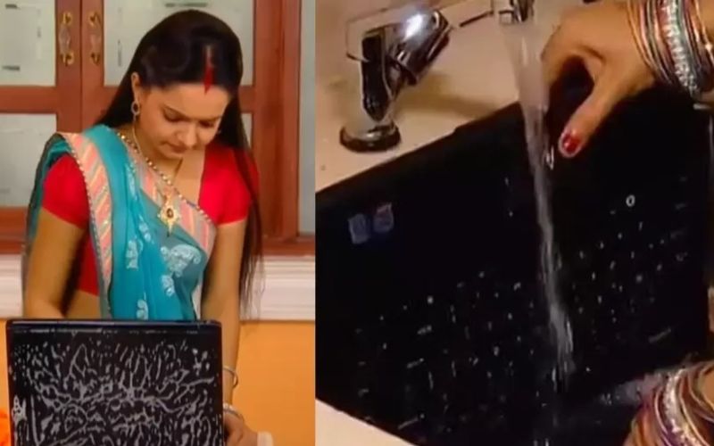 Employee Sends His Boss ‘Gopi Bahu Washing Laptop With Soap Water’ Meme As A Reason To Logging In Late; Internet Goes ‘Emotional Damage’
