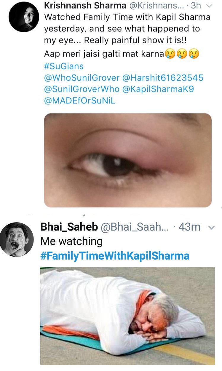 troll comments on kapil sharma new show