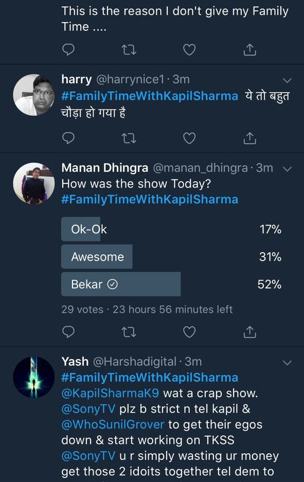 trollers commenting on kapil new show trollers commenting on kapil new show