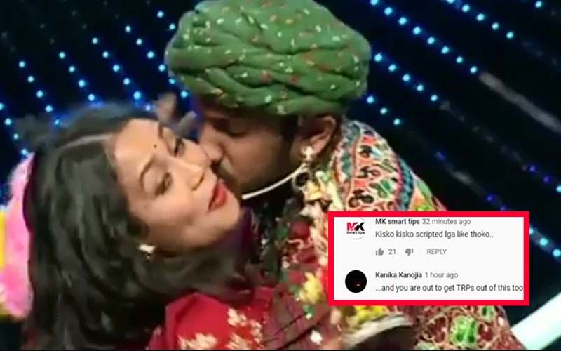 Indian Idol 11: Neha Kakkar Forcefully Kissed By Contestant; Netizens Call It A Scripted TRP Stunt