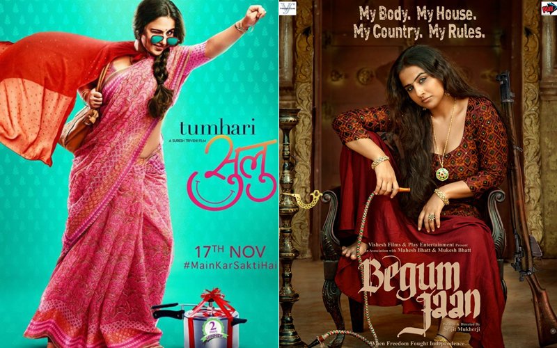 tumhari sulu and begum jaan poster