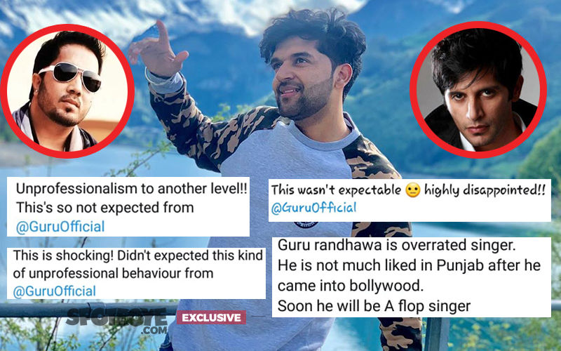 Twitterati Call Out Guru Randhawa "Rude, Unprofessional, Overrated"; Paying Heavy Price For Ditching Naagin 3 Star Karanvir Bohra's Debut Film