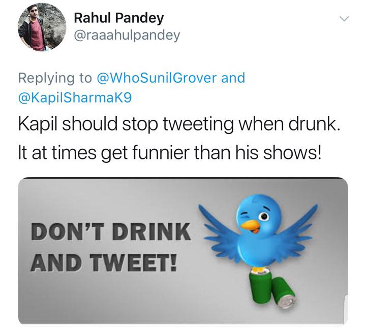 twitteratis responding to kapil sharma s tweet