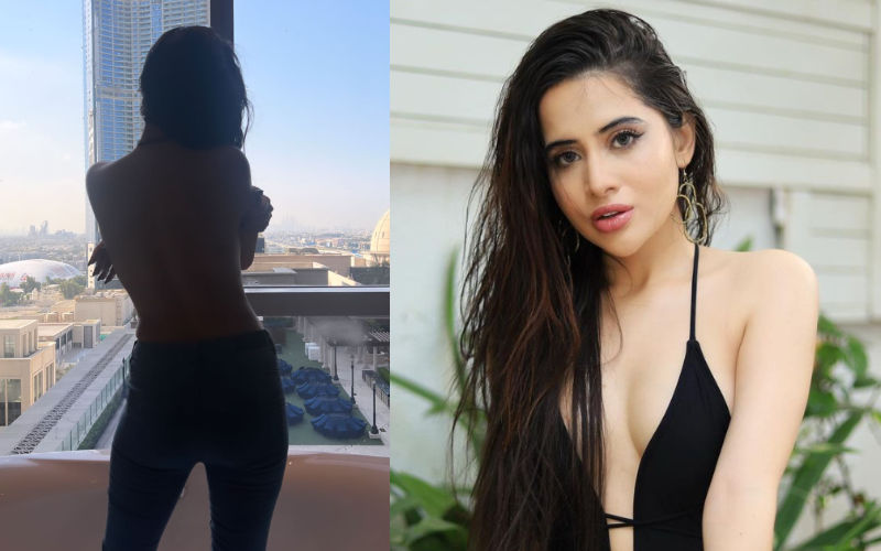 OMG! Uorfi Javed Goes Topless In Dubai, Flaunts Her BAREBACK While Standing In A Bathtub- See Pic