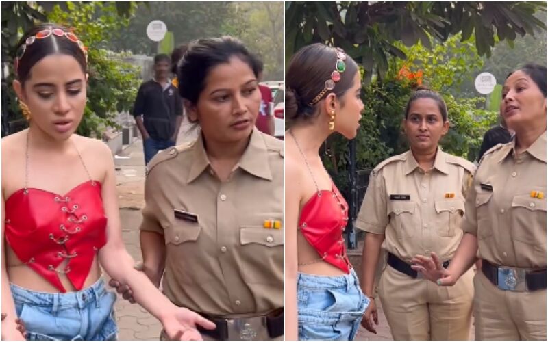 Uorfi Javed ARRESTED By The Mumbai Police For Her Bold Fashion Sense? Netizens React, Say, ‘Kafi Nakli Log Lag Rahe’- WATCH