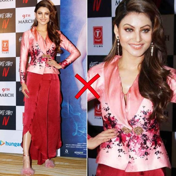 urvashi rautela fails to impress in this dress