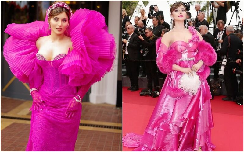 Urvashi Rautela’s Pink On Pink Outfits For Cannes 2024 Raises Eyebrows; Actress Wears Same Coloured Dresses Two Times- Check Out