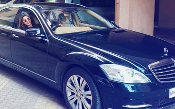 Urvashi Rautela’s New Ride Is A ₹ 2.0 Crore Mercedes S-Class!