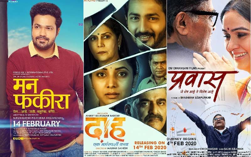 Valentine’s Day 2020 Will Be A Marathi Film Fiesta With Mann Fakiraa, Daah-Ek Marmasparshi Katha And Prawaas Slated For Release