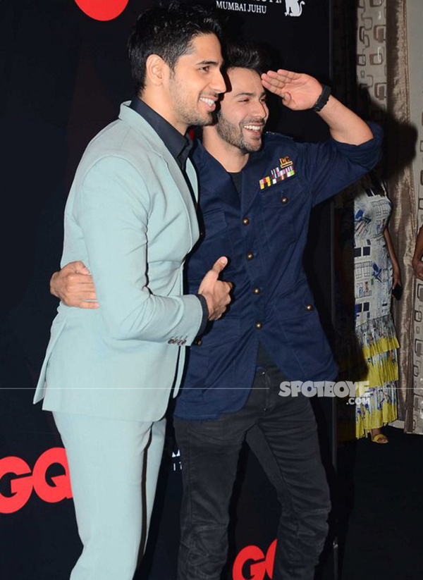 All Is Well Sidharth Malhotra And Varun Dhawan Put Rumours Of Rift To Rest