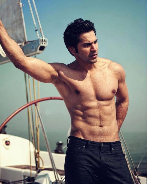 600px x 750px - MAN CRUSH MONDAY: 30 Droolworthy Shirtless Pics Of Birthday Boy Varun Dhawan