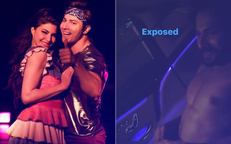 CAUGHT! Varun Dhawan Changes Clothes In Jacqueline Fernandez's Car
