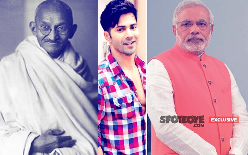 Varun Dhawan Seeks Mahatma Gandhi & Narendra Modi’s Blessings For Sui Dhaaga