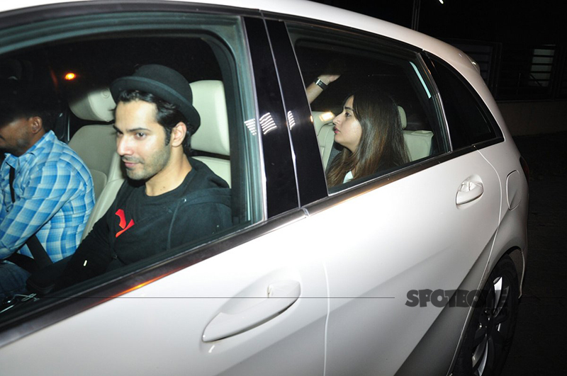 varun dhawan natasha dalal go on a movie date