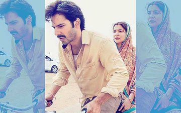 On-The-Sets Of Sui Dhaaga: Varun Dhawan Cycles For 10 Hours With Anushka Sharma