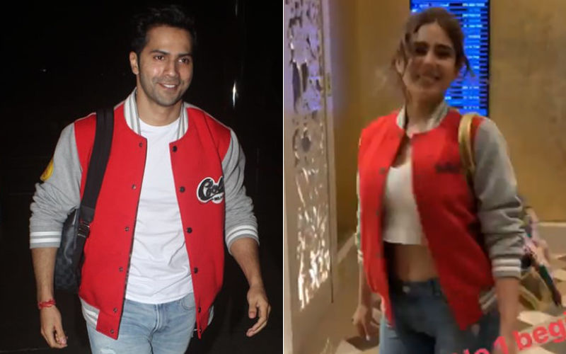Coolie No. 1's Thailand Schedule: Movie Goes On The Floors, Varun Dhawan And Sara Ali Khan Wear Matching Coolie No. 1 Jerseys