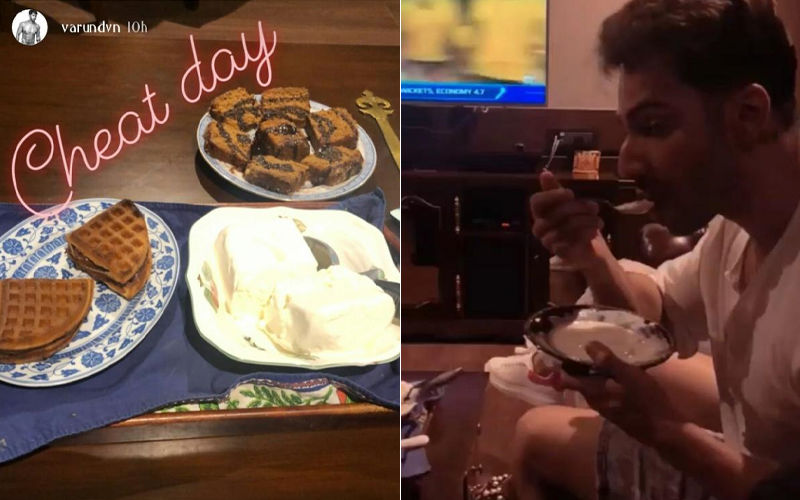 India Vs New Zealand 2019: Varun Dhawan Ditches His Diet, Gorges On Some Ice-Cream Before The ICC World Cup 2019 Semi-Finals