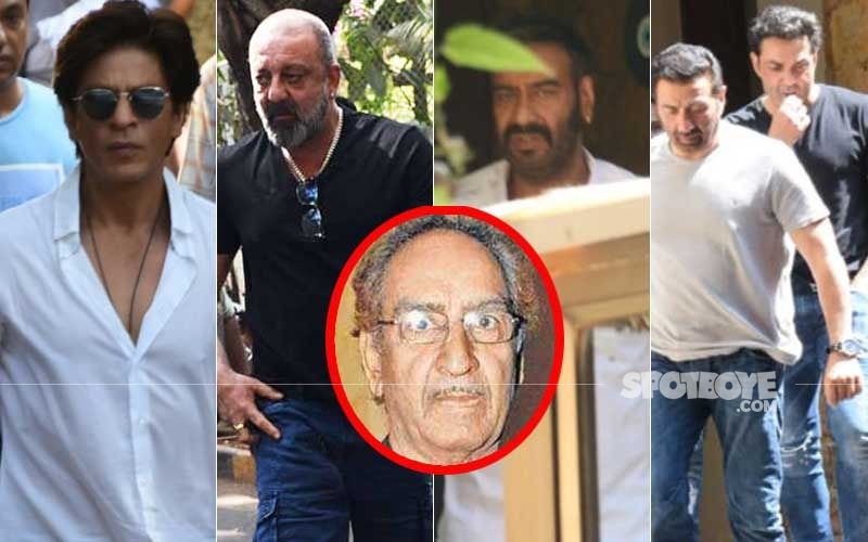 Veeru Devgan’s Demise: Shah Rukh Khan, Sanjay Dutt, Sunny-Bobby Deol Reach Ajay Devgn’s Residence To Pay Their Last Respects