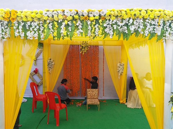 venue of dipika and shoaibs haldi