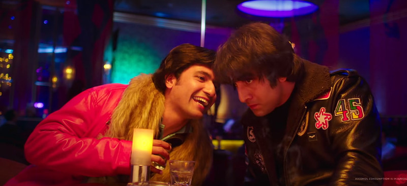 vicky kaushal and ranbir kapoor in sanju