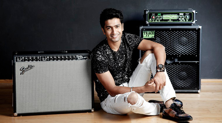 vicky kaushal poses for a photo shoot