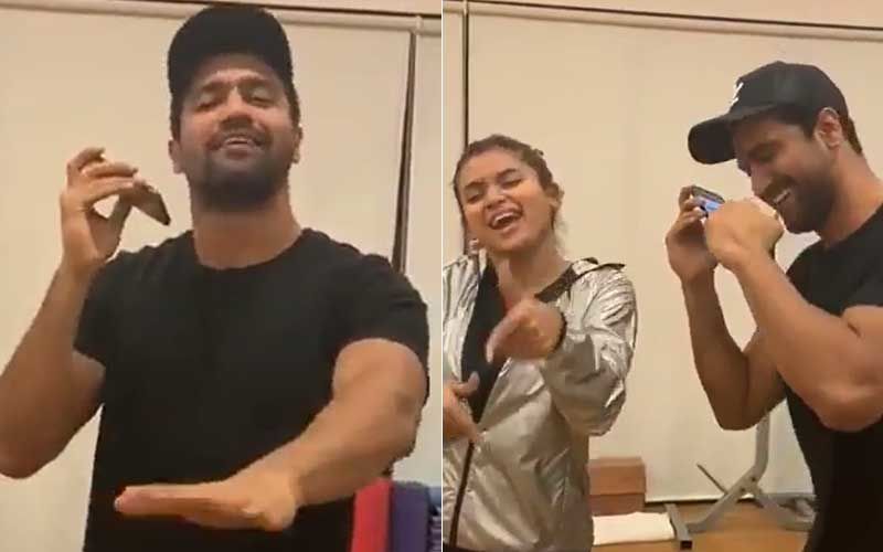 Punjabi Munda Vicky Kaushal Grooving To Patola In The Gym Is A Must Watch