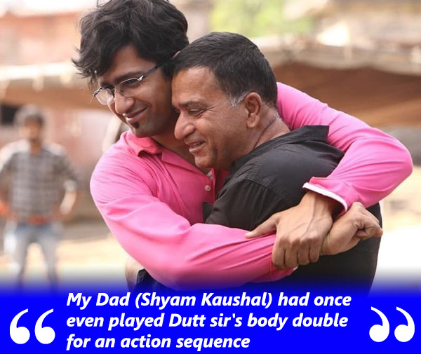 vicky kaushal with dad shyam kaushal