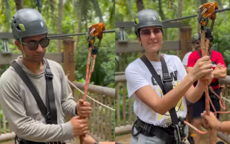 Vicky Kaushal, Katrina Kaif And Kabir Khan Do Zip Lining In Maldives, Actor Calls It ‘The Best Part Of His Life’-WATCH