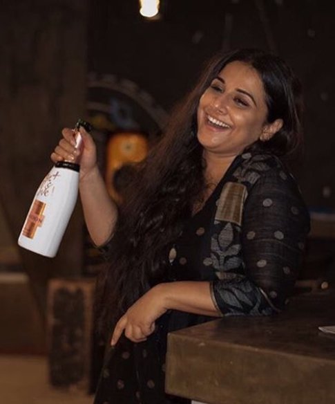 vidya balan having a good time