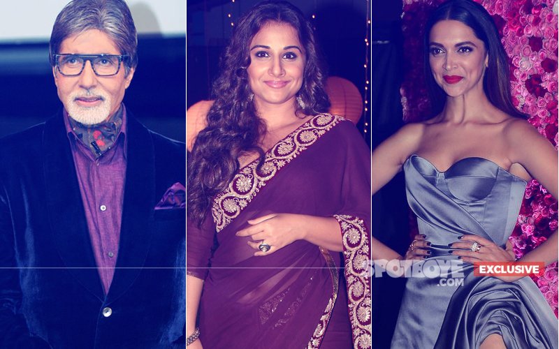 Vidya Balan Moves Away From Amitabh Bachchan & Deepika Padukone