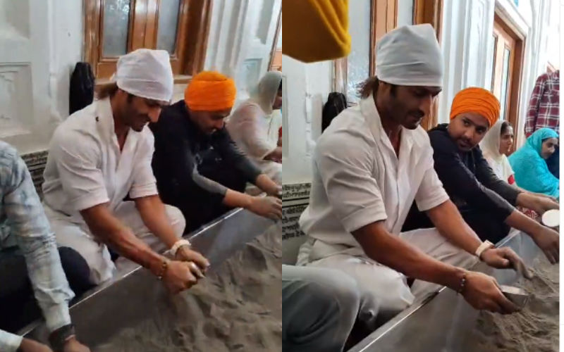 Vidyut Jammwal WASHES Utensils Of Langar With Sand At Golden Temple; Fans Call Him ‘Man With A Golden Heart’-See VIDEO