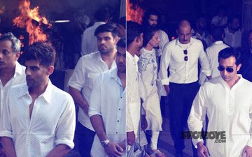 Vinod Khanna Bids Adieu; Bollywood Gathers At Funeral To Pay Last Respects