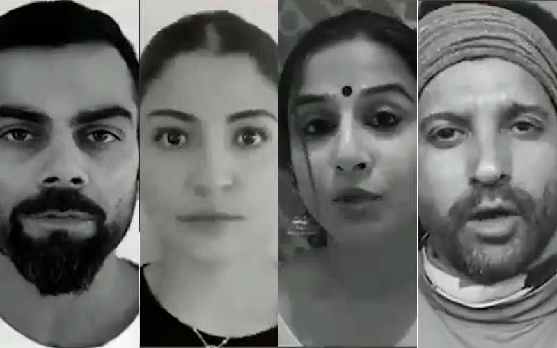Lockdown On Domestic Violence: Virat Kohli, Anushka Sharma, Vidya Balan, Farhan Akhtar Join Hands; Appeal Citizens To Report Abuse At Home